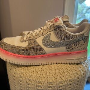 Anniversary Edison Swarovski Nike Air Force One - Size 9